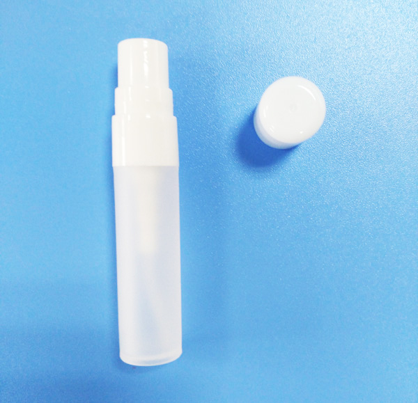 Travel size plastic 5ml 10ml PP spray bottle for hand sanitizer