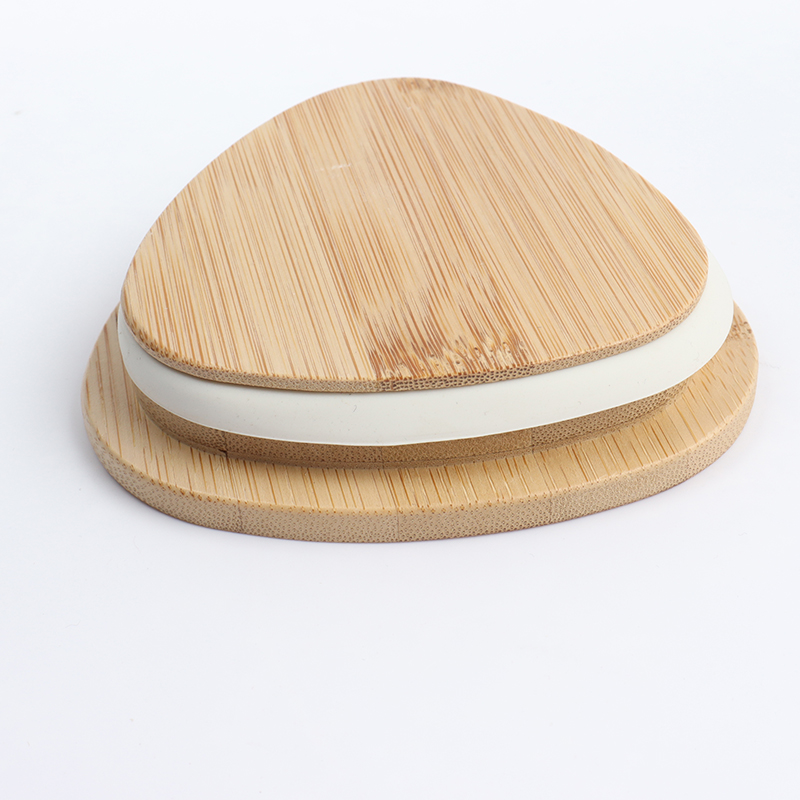Triangle Folding Glass jars Food Storage Containers with Airtight Bamboo Leak Proof Lid Ideal Kitchen Accessories for Cook