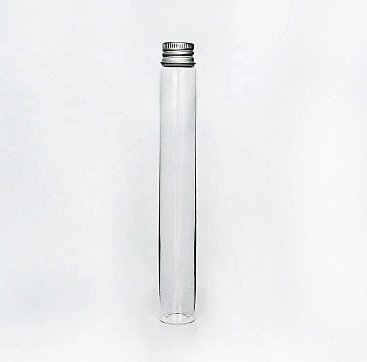 Tube Shape Liquor Dispenser Bottle Wine In Tube Juice Cold Coffee Glass Tube Bottle
