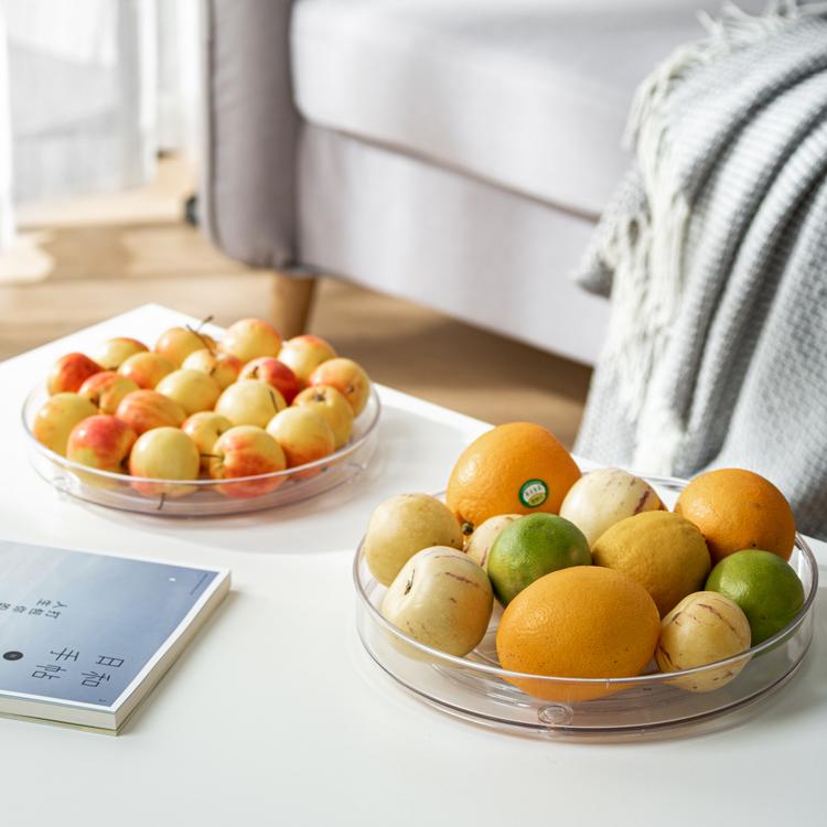 Turntable kitchen seasoning bottle fruit cosmetics multi-layer storage rack multi-function rotating rack kitchen tools