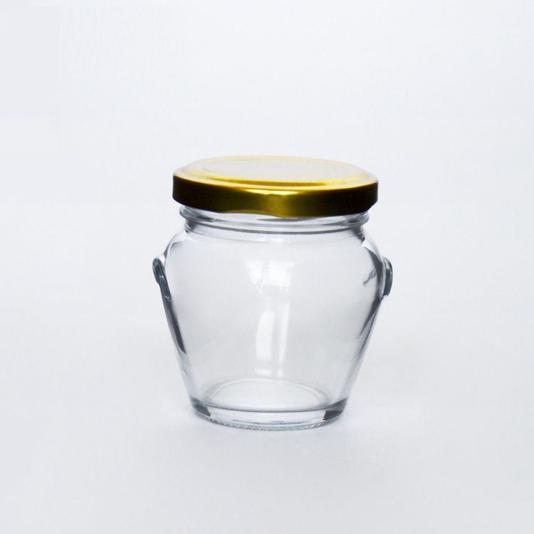 Twist Top 106ml Orcio Jars For Food Orcio Glass Honey Jar With Metal Lid For Sale