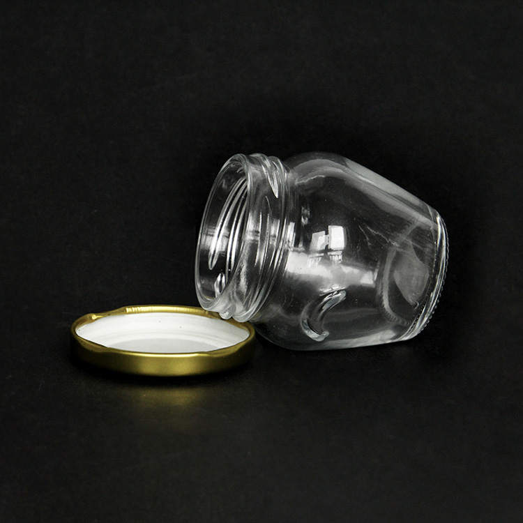 Twist Top 106ml Orcio Jars For Food Orcio Glass Honey Jar With Metal Lid For Sale