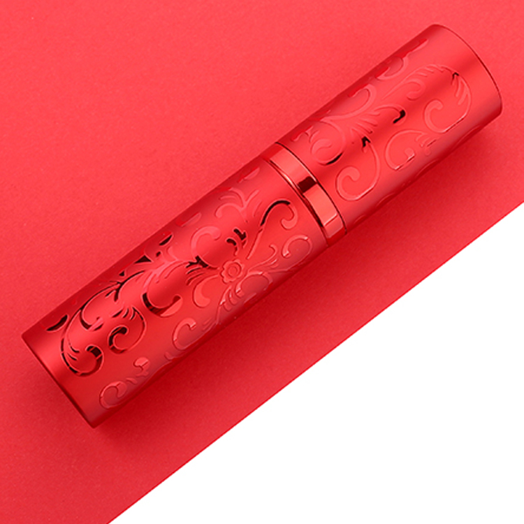 Twist glass parfum bottle 8 ml 10 ml 12 ml 15 ml customize atomizer aluminium refillable