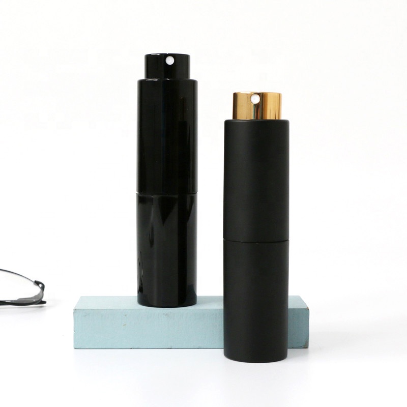 Twist up 20ml travel mini plastic mist spray perfume bottle luxury refill small atomizer