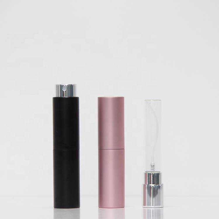 Twist up mini new design 8 ml spray perfume bottle portable