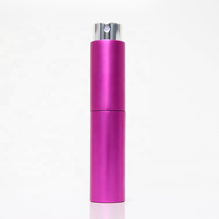 Twist up mini new design 8 ml spray perfume bottle portable