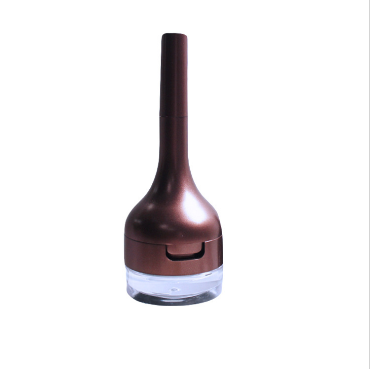 Two-in-one two-color eyebrow powder eyeliner box eyeshadow box with brush can be customized eyeliner package cosmetics beauty