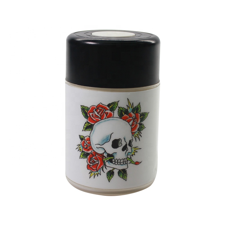 UKETA custom print new design led herb tobacco weed jar