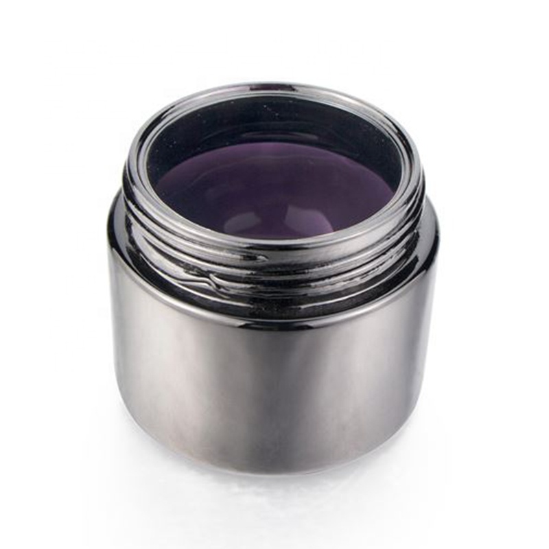 UKETA herb storage glass stash jar and smell proof container airtight weed stash jar