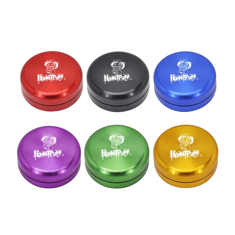 UKETA mini pocket size aluminum herb storage stash jar smell proof airtight weed jar