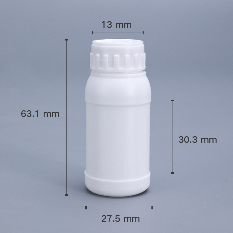 UMETASS Customized Wholesale 20ML mini EVOH COEX Plastic Pesticide pills storage Chemical liquid Reagent Bottles supplier