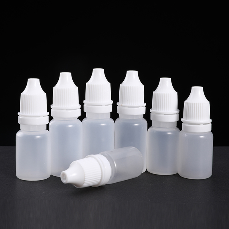UMETASS Empty 10ML 60ML 120ML Plastic Squeezable Eye Liquid Dropper Bottles