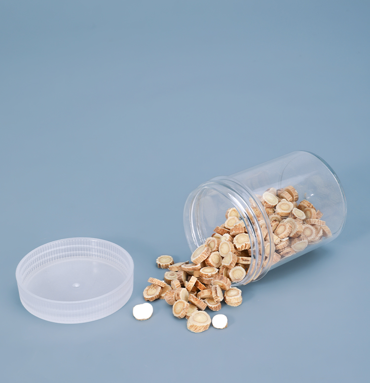 UMETASS Wholesale 120ML Food Grade Clear Plastic Jar with Lid For Storage Dry Food Fruit Rose Tea