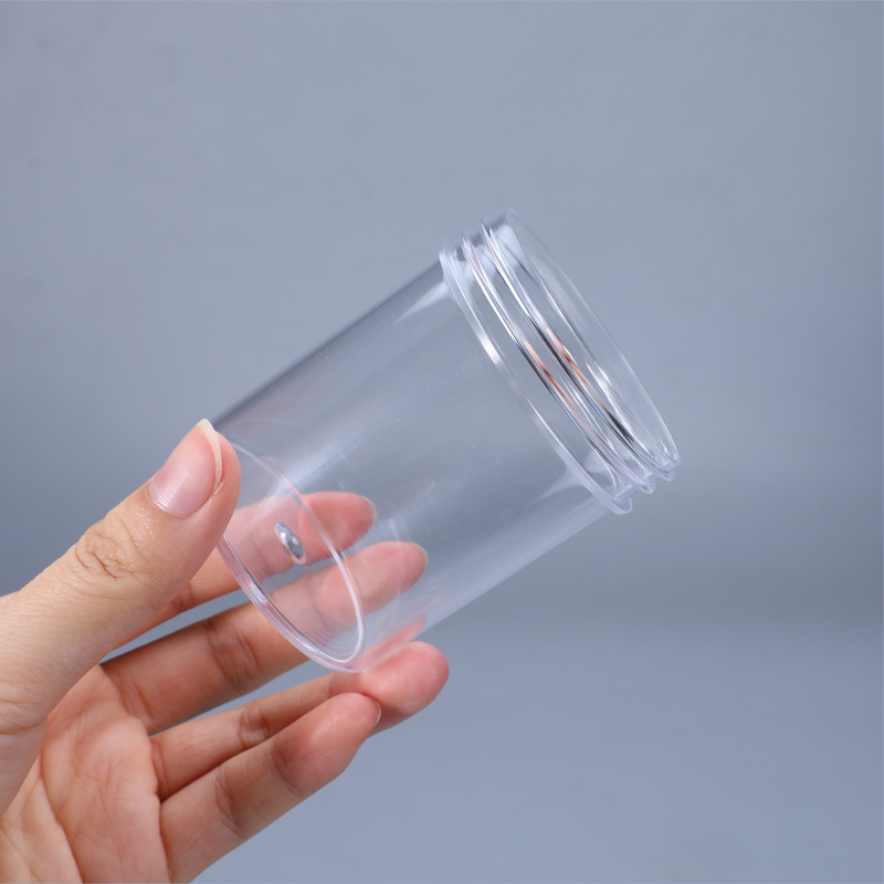 UMETASS Wholesale 120ML Food Grade Clear Plastic Jar with Lid For Storage Dry Food Fruit Rose Tea
