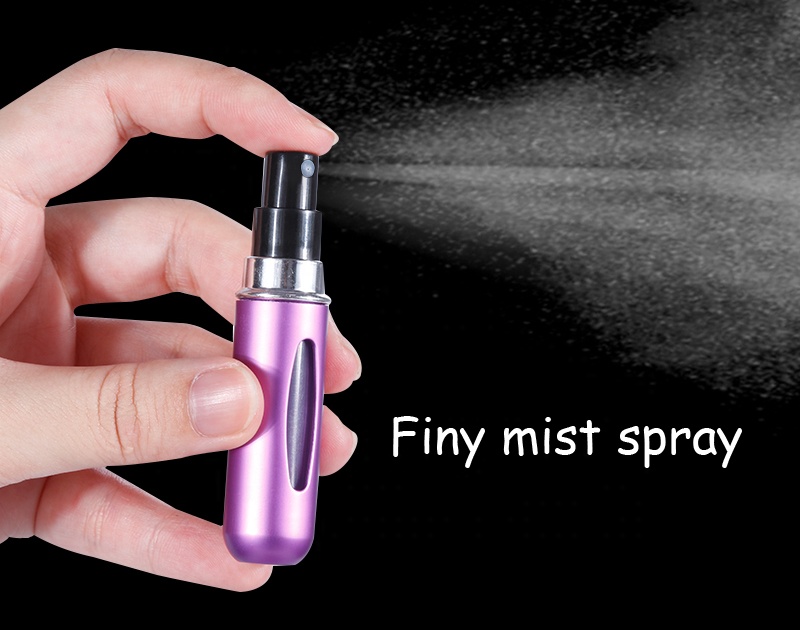 UNION 5ml portable perfume atomizer bottom refilled perfume atomizer