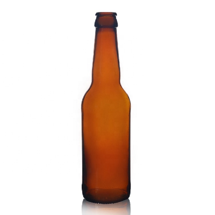 UPC amber Glass Beer Bottles for Glass Bottle Supplier
