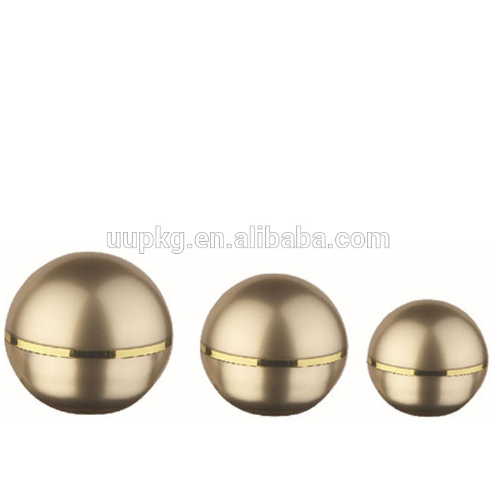 UU PACKAGING luxury ball shape jar and bottle factory directly selling