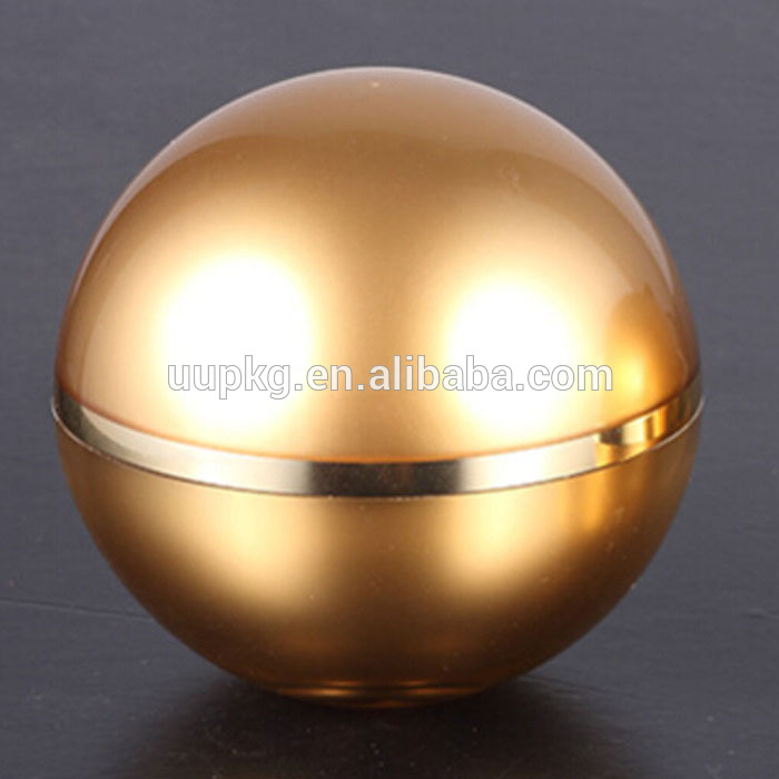 UU PACKAGING luxury ball shape jar and bottle factory directly selling