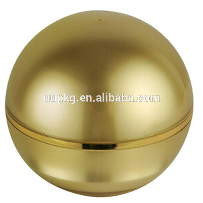 UU PACKAGING luxury ball shape jar and bottle factory directly selling