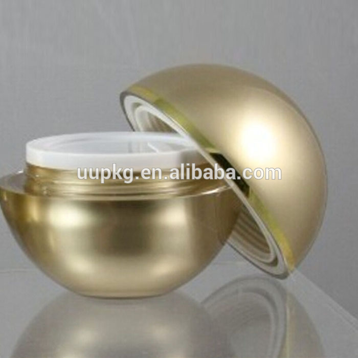 UU PACKAGING luxury ball shape jar and bottle factory directly selling