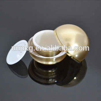 UU PACKAGING luxury ball shape jar and bottle factory directly selling