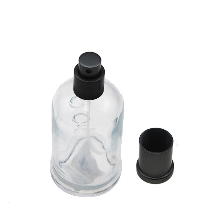 UV Spray Paint Of High-end Black Gold Boss Perfume Bottle Gemstone For Men
