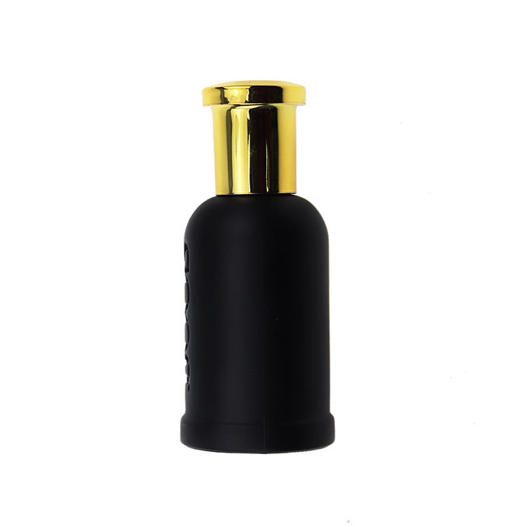 UV Spray Paint Of High-end Black Gold Boss Perfume Bottle Gemstone For Men