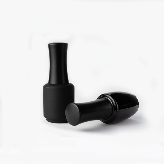 UV gel clear black empty unique 7ml 9ml 11ml 12ml 13ml 15ml glass nail polish bottle for nail polish gel