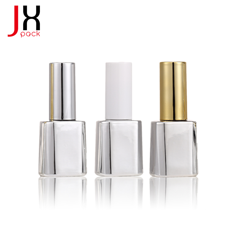 UV gel clear black empty unique 7ml 9ml 11ml 12ml 13ml 15ml glass nail polish bottle for nail polish gel