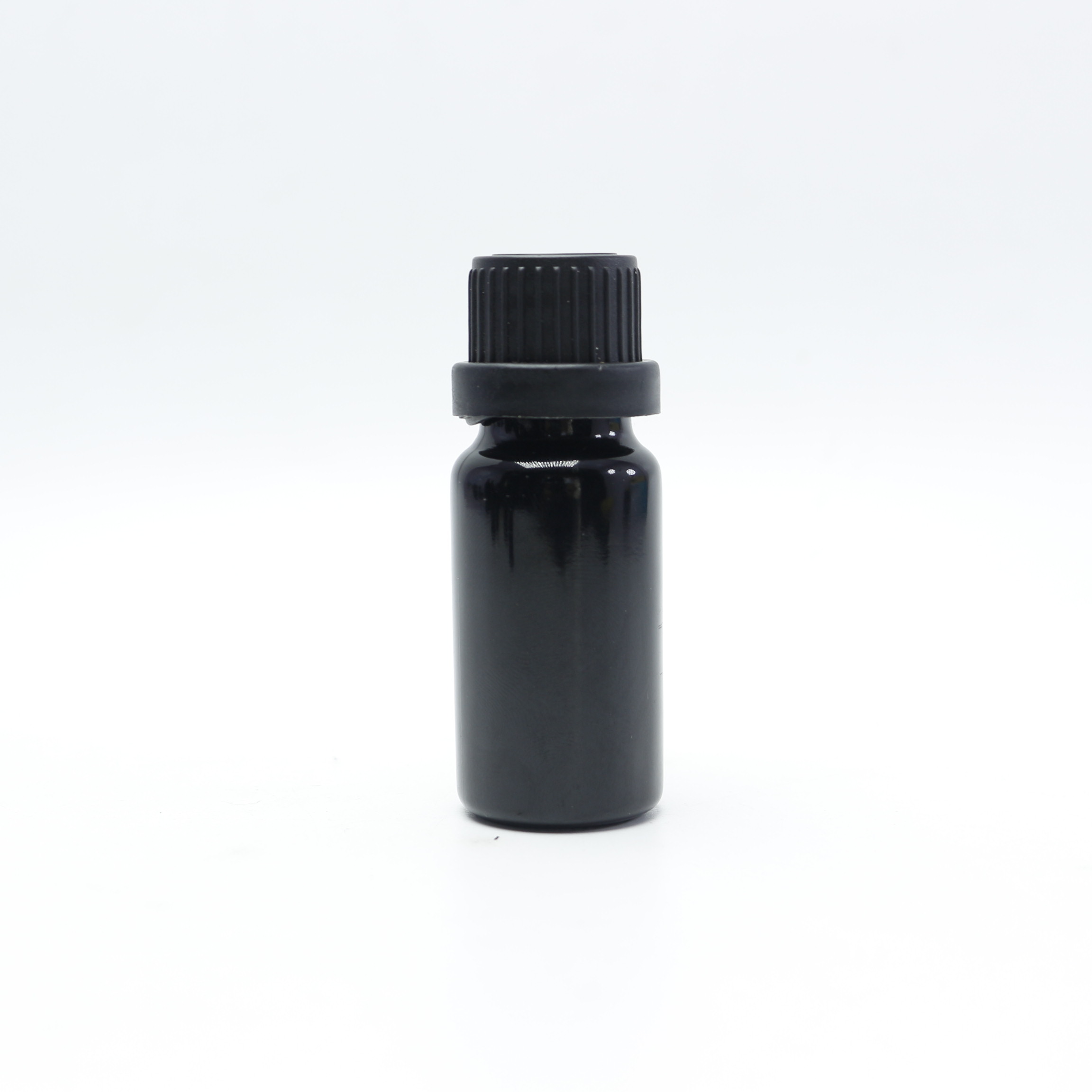 UV packaging 100ml violet glass bottles with pump dispenser caps for uv protection VB-04S