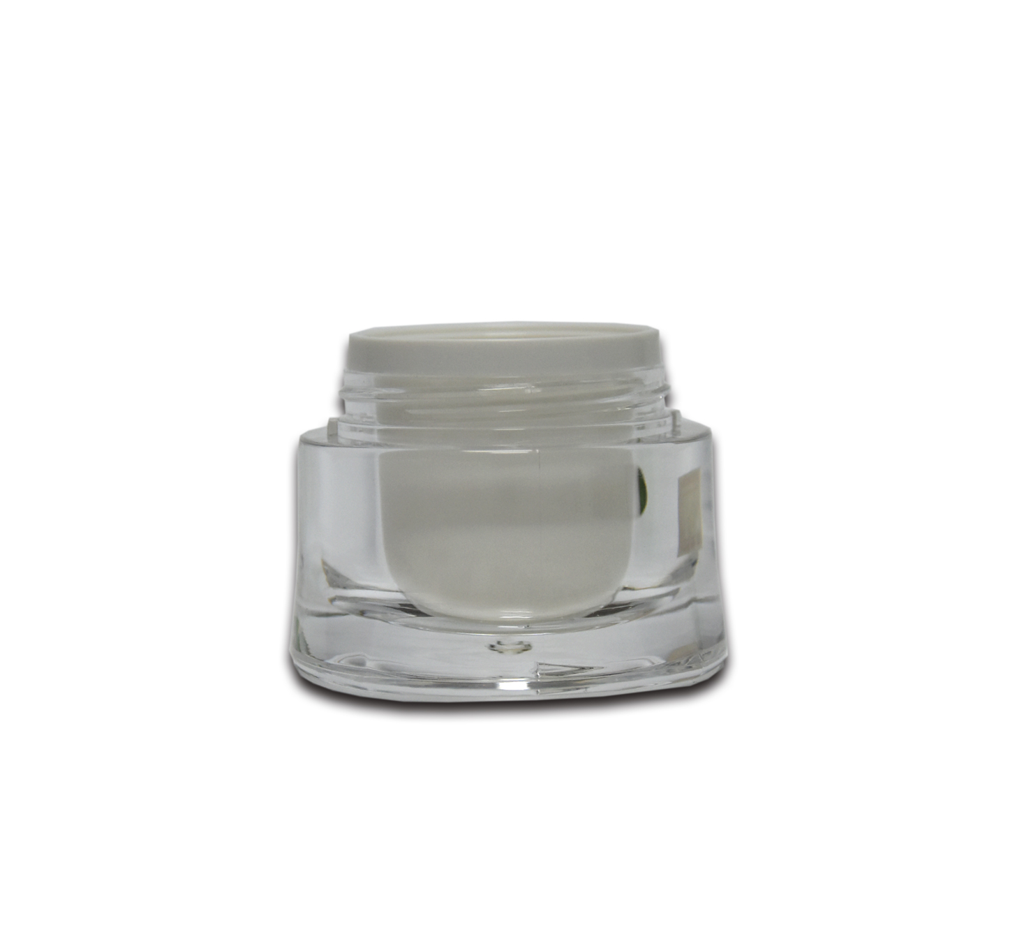 Unique 30g 50g High End Acrylic Double Wall Plastic Skincare Packaging Cosmetic Jars