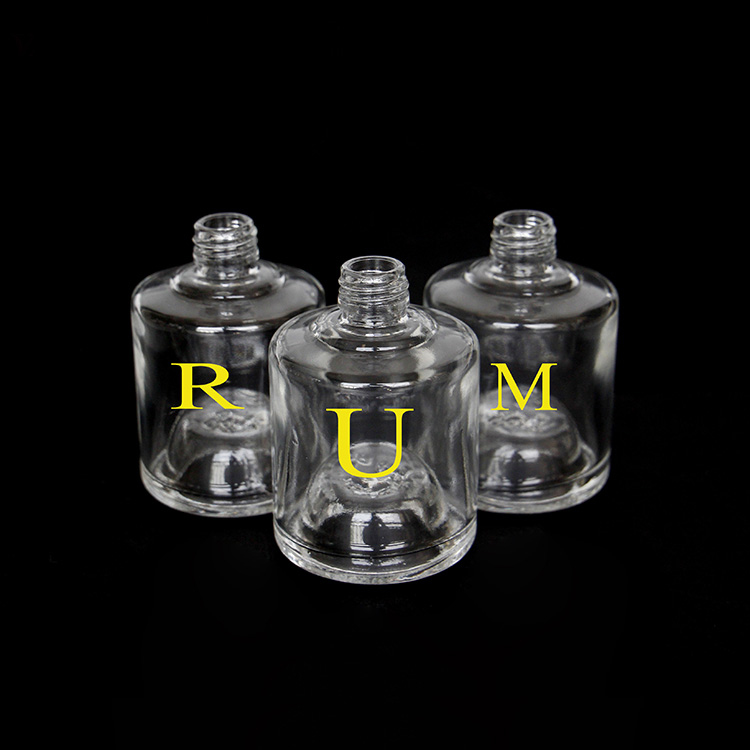 Unique Bottles 250ml Stackable Empty Liquor Glass Bottles for Vodka Whisky with Screw Lid