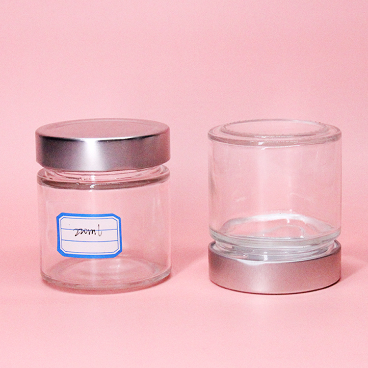 Unique Design 106ml 212ml 314ml Honey Glass Ergo Jars For Honey Jam Jelly Storage
