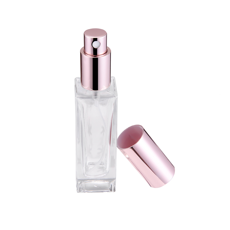 Unique Design Refillable Roll On Perfume Glass Bottle