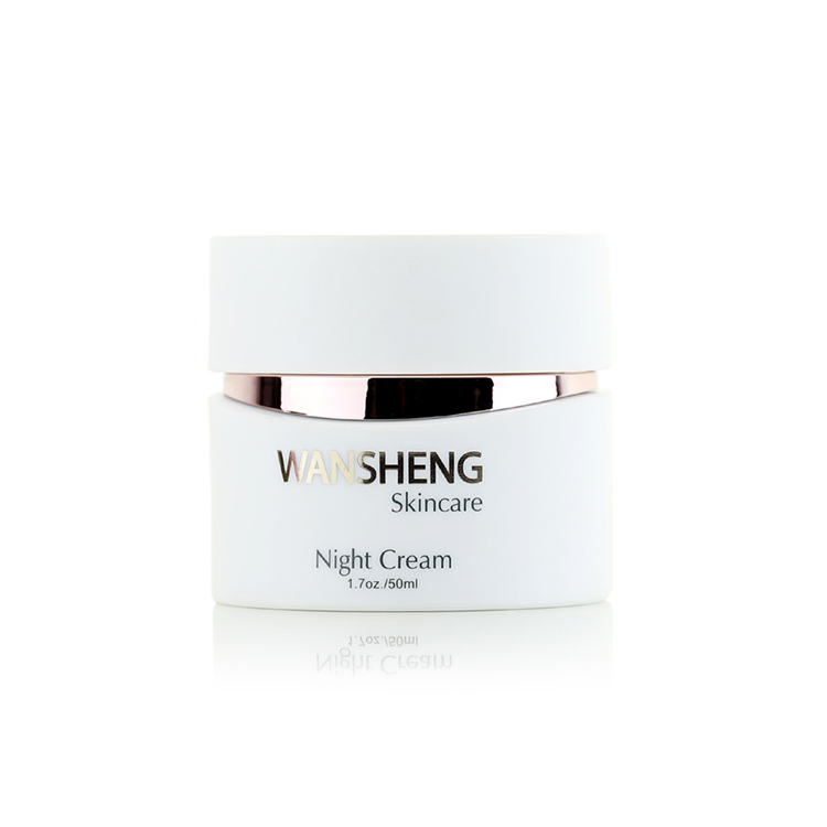 Unique Matt black/white Acrylic Cosmetic Skincare Cream Jar plastic Packaging W-SY 15/30/50G