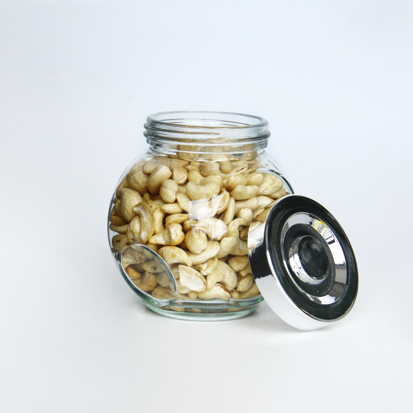 Unique Mini Design Glass Jars in 80ml 100ml 120ml with Screw Lids for Jam Packaging