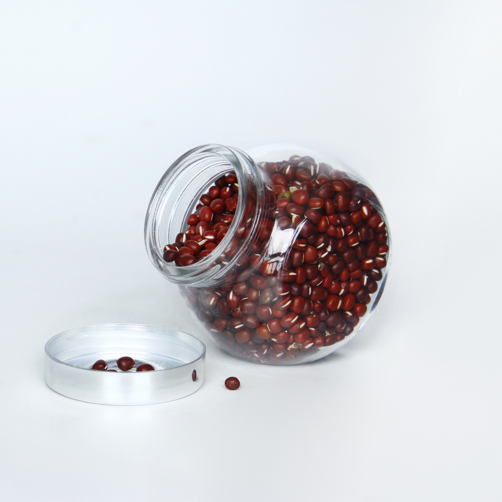 Unique Mini Design Glass Jars in 80ml 100ml 120ml with Screw Lids for Jam Packaging