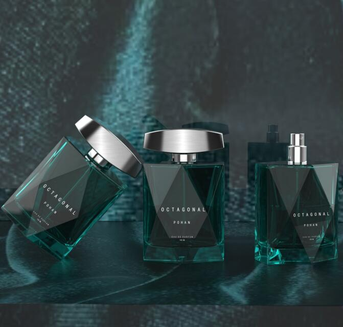 Unique Perfume Packages Perfume Glass Spray Bottle Luxury Bottle Packaging 100ml