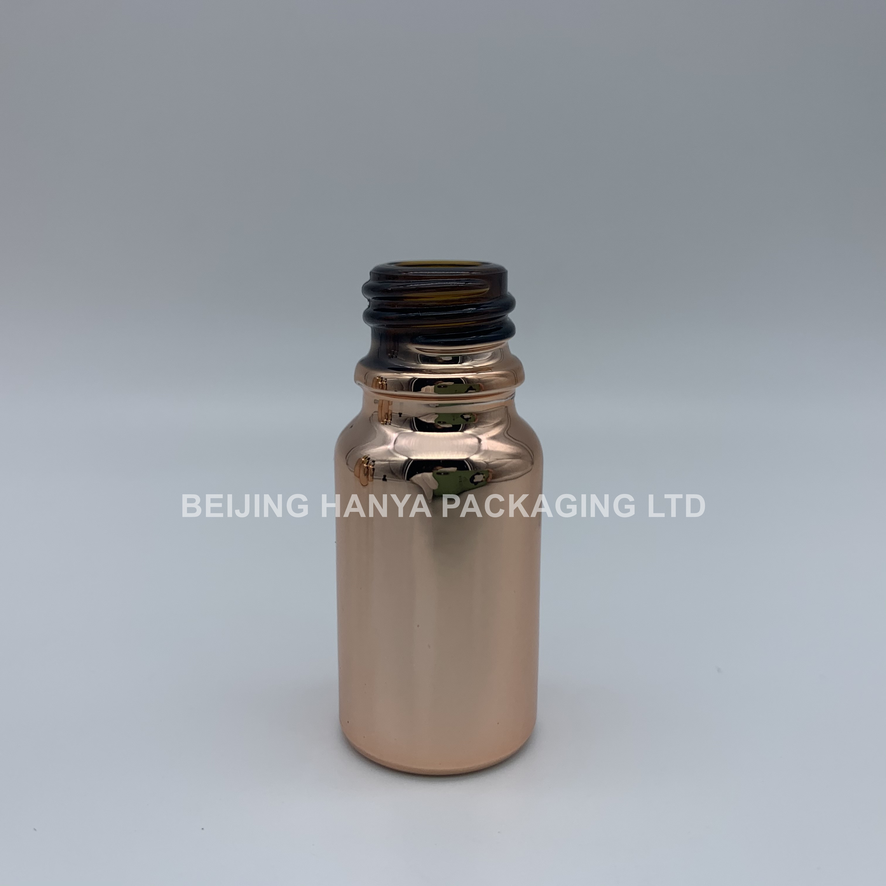 Unique Rose Gold Essential Oil Glass Dropper Bottle