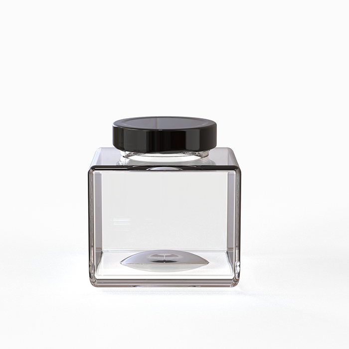 Unique design wide mouth 314ml empty square canning jars for chili sauce wholesale