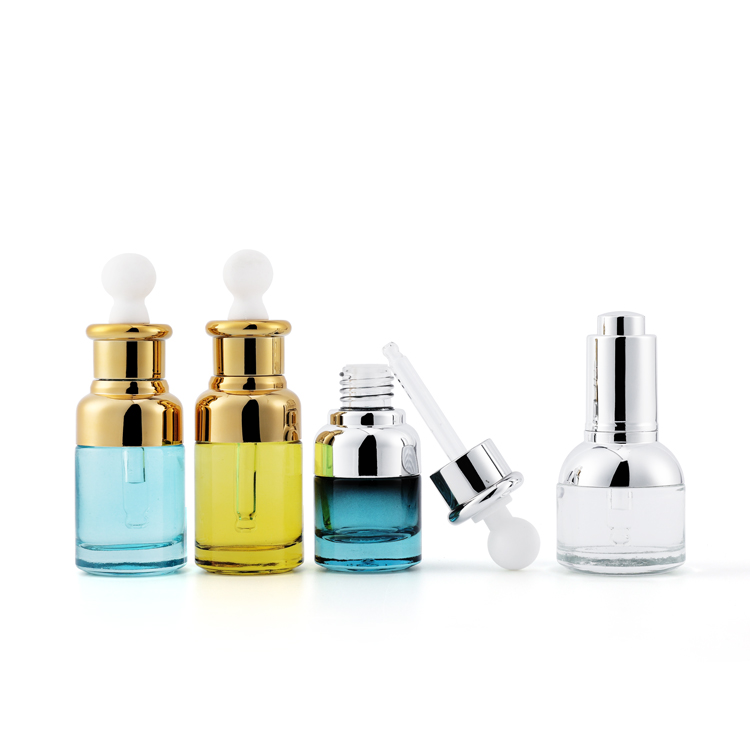 Unique essential oil dropper 30ml serum Cosmetic Glass Bottle