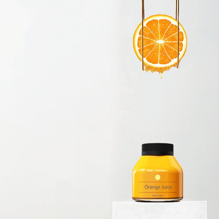 Unique oblique Shape 250ml High Quality Clear Sauce Glass Jar with Screw Lids Design for Sauce Storage