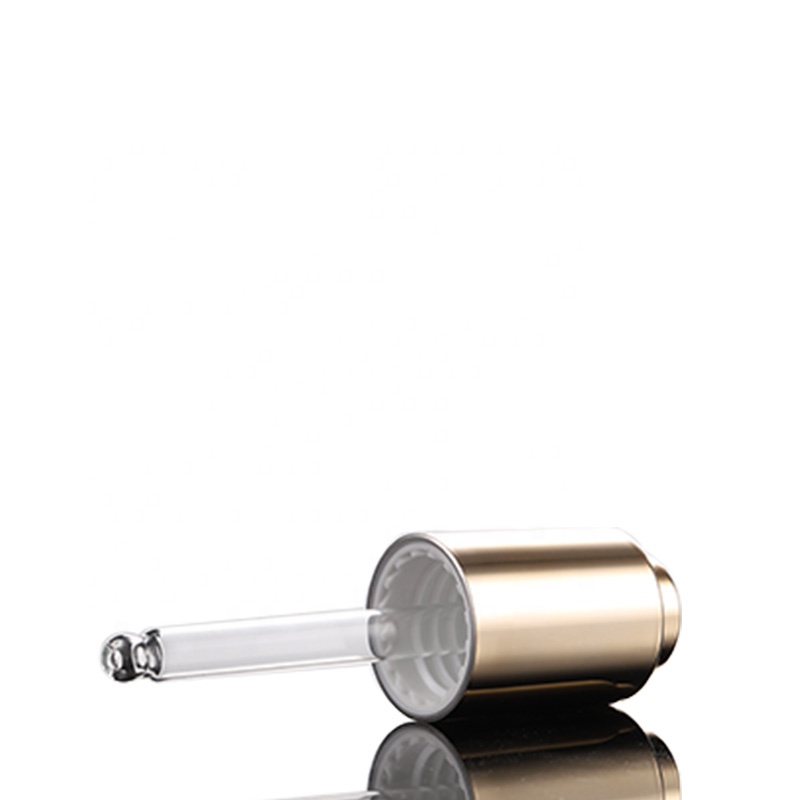 Unique transparent perfume serum round shape 1 oz 30 ml transparent glass dropper bottle for essential oil