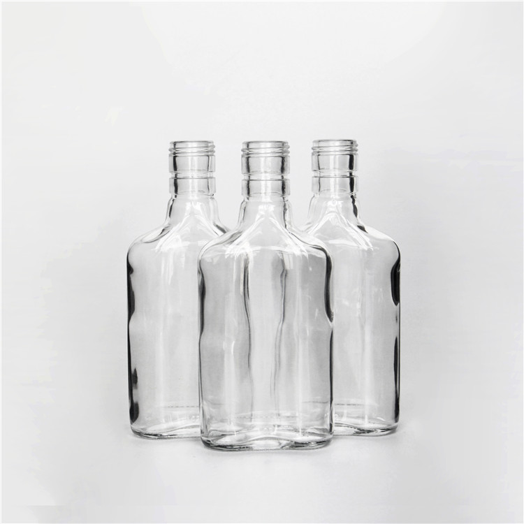 Vanjoin 200ml Fruit Juice Ice Wine Frosted Glass Bottle with Cork