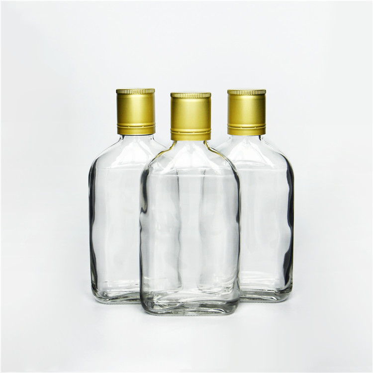 Vanjoin 200ml Fruit Juice Ice Wine Frosted Glass Bottle with Cork