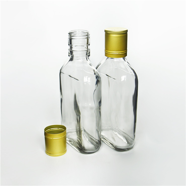 Vanjoin 200ml Fruit Juice Ice Wine Frosted Glass Bottle with Cork