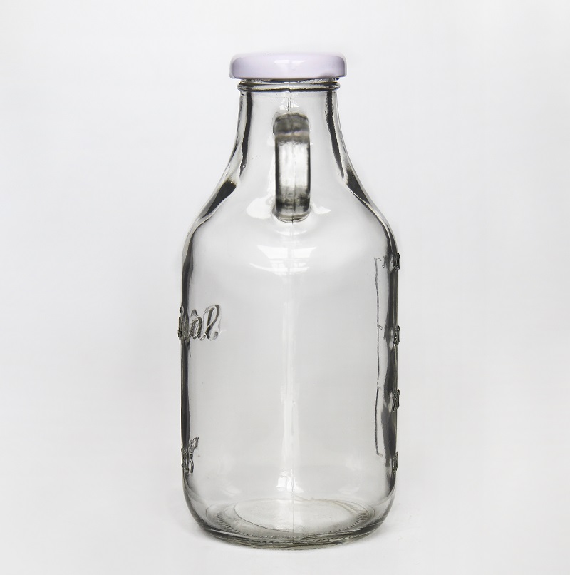 Vanjoin Class Maple Syrup Bottles 240ml 500ml Embossed Logo Empty Refillablere Cycling Bottle With Loop Handle