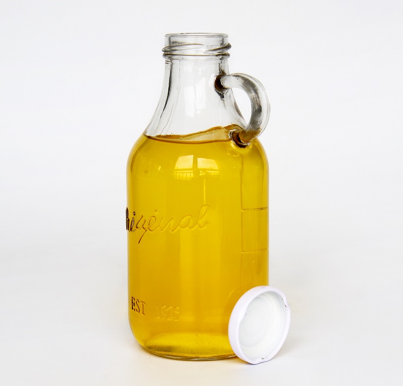 Vanjoin Class Maple Syrup Bottles 240ml 500ml Embossed Logo Empty Refillablere Cycling Bottle With Loop Handle