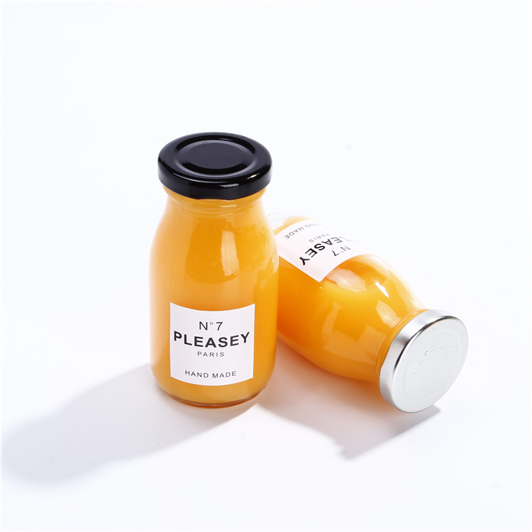 Vanjoin Custom 30ml 50ml 100ml Refillable Glass Bottles Soft Drinking Beverage Small Mini Bottle in Bulk for Sale