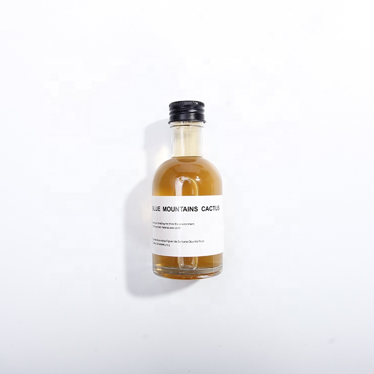Vanjoin Custom 30ml 50ml Small Glass Bottle With Aluminum Lids
